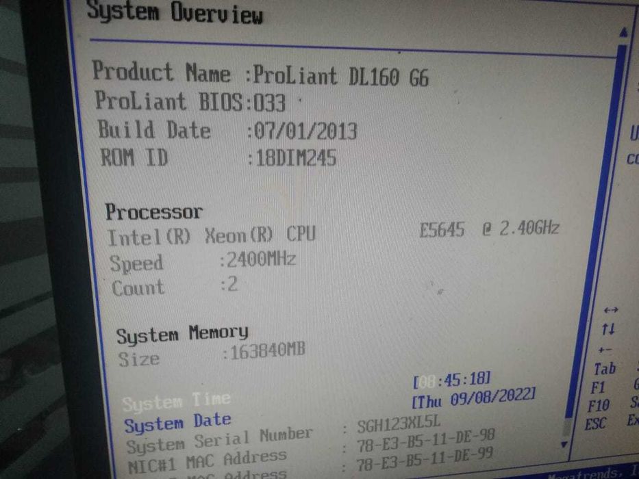 Фото б/у сервера Сервер HP ProLiant DL160G6, Алматы, Бостандыкский район