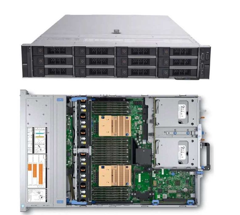 Фото б/у сервера Сервер Dell R740XD/ 2* Xeon Gold 6148 2.4Ghz 40С/ 128Gb DDR4, Алматы, Ауэзовский район