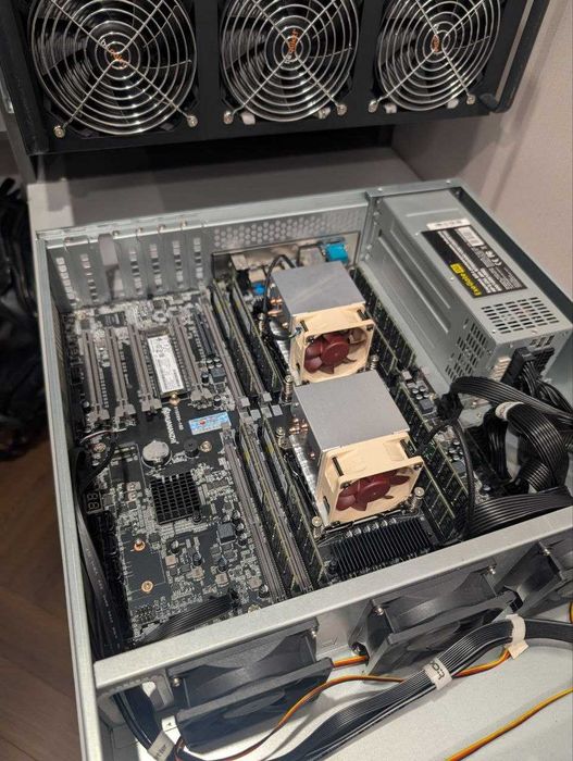 Фото б/у сервера Сервер 2U Xeon 2xE5-2696v4 44C 88T / DDR4 8x32GB 2400MHz / PSU 2x550W, Алматы, Бостандыкский район